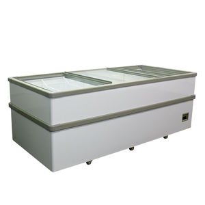 Congelador comercial Puerta <span class=keywords><strong>de</strong></span> <span class=keywords><strong>vidrio</strong></span> Refrigerador Supermercado Congelador <span class=keywords><strong>horizontal</strong></span> Display Cofre Congelador escaparate - Product Image 4