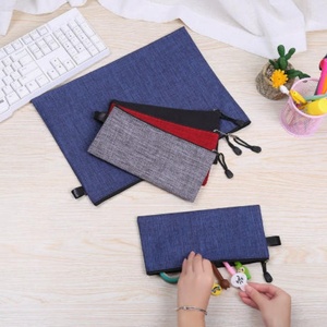 Sacs à fermeture éclair pliables en tissu Oxford écologiques et simples pour étudiants et usage professionnel – Sacs de classement épais et imperméables – Vente en gros fabricant - Product Image 3