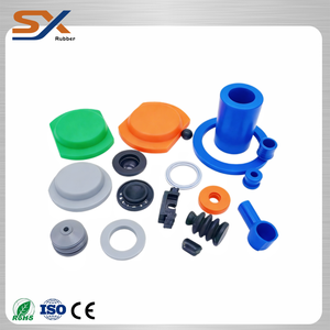 قطع مطاطية مخصصة من SHUOXI مصنوعة من EPDM وNBR وFKM، مقاومة للشيخوخة والزيوت، بصلابة 20-90 شور أ - Product Image 1