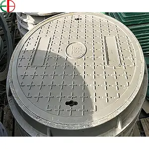 EN124 D400 장식적인 맨홀 덮개, 잔디 맨홀 덮개, 손잡이 EB16003 를 가진 Lockable 맨홀 덮개