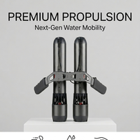 Scooter sous-marin à double moteur personnalisable, propulseur marin portatif, corps en aluminium, hélice de plongée à double moteur, équipement de plongée