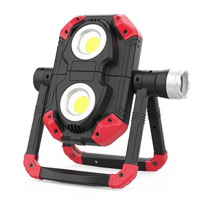 ไฟทำงาน LED แบบชาร์จได้ 3 COB 1150LM แสงแบบกระจาย 360 องศา ไฟ LED แบบพกพา FX-309 สำหรับซ่อมแซมรถยนต์และตั้งแคมป์ กันน้ำ หมุนได้ - Product Image 1