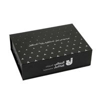 Boîte cadeau vidéo magnétique en promotion avec écran LCD HD, en papier, batterie rechargeable