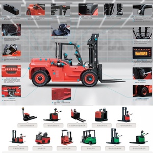 A Series 12 Ton 14 Ton 16 Ton Internal Combustion Forklift Truck Heavy Duty Diesel Powered Counterbalance Industrial Equipment - Product Image 5