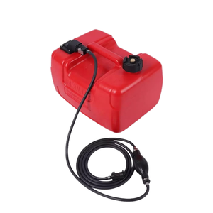 12 L ou 24 L <span class=keywords><strong>Réservoir</strong></span> de carburant pour <span class=keywords><strong>bateau</strong></span> Gallon <span class=keywords><strong>Réservoir</strong></span> de carburant pour moteur <span class=keywords><strong>hors</strong></span>-<span class=keywords><strong>bord</strong></span> avec amorceurs manuels Conduite de carburant - Product Image 1