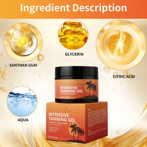 Gel de <span class=keywords><strong>bronzage</strong></span> organique pour le <span class=keywords><strong>visage</strong></span> et le corps extrêmement renforcé Hydratant Nature Fragrance Pure Element Browning Tan Accelerator - Product Image 3