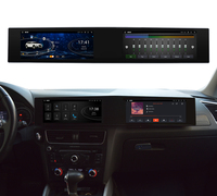 Krando-Autoradio Android à double écran de 22 pouces, GPS, unité principale pour Audi Q5 SQ5 2009-2017, Wi-Fi 4G, sans fil, Carplay DSP, navigation GPS