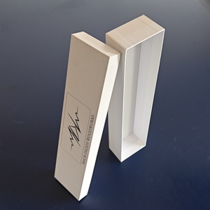 Boîte-cadeau unique écologique personnalisée, couvercle en carton et boîte de base, plateau éponge, boîte à <span class=keywords><strong>baguette</strong></span> <span class=keywords><strong>magique</strong></span> noire - Product Image 4