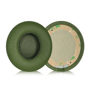 Protein Da Thay Thế Tai Pad Cho Solo 3.0 Solo 2.0 Không Dây <span class=keywords><strong>Bluetooth</strong></span> Trong Tai Tai Nghe Mềm Da Cách Âm Bọt - Product Image 6