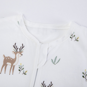 Tùy chỉnh in ấn mô hình mềm bông bé ngủ Sack Wearable trung dây kéo bé túi ngủ cho trẻ sơ sinh - Product Image 2