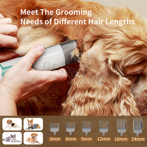 Dispositivo de Aseo para Mascotas 7 en 1, Multifuncional, Seguro, Portátil, Recargable, Aspiradora de Plástico, Afeitadora, Removedor de Pelo - Product Image 5
