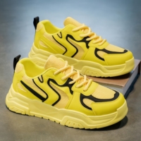 Chaussures de sport tendance de luxe léger de haute qualité à semelle épaisse, personnalisables, vente directe d'usine OEM