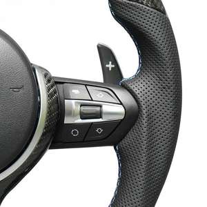 Volante in Fibra di Carbonio per <span class=keywords><strong>BMW</strong></span> Serie <span class=keywords><strong>E</strong></span> 1 3 X1 <span class=keywords><strong>X5</strong></span> X6 E70 E71 E84 E87 E90 - Product Image 3