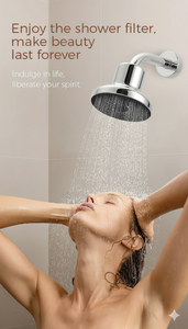 Luxury Overhead Rain Shower <strong>Filter</strong> Multi-Stage <strong>Water</strong> Purifier <strong>NSF</strong> Certified Shower <strong>Filter</strong> with Replaceable Cartridge - Product Image 5
