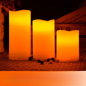 Đèn nến điện tử <span class=keywords><strong>LED</strong></span> điều khiển bằng giọng nói, đèn thanh, đèn nến cưới, đèn nến thổi tắt - Product Image 1