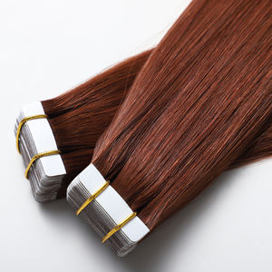 批发胶带式接发 简易安装 双层抽丝 厚端 天然巴西发 胶带式接发 原发 天然发束 供应商 - Product Image 5