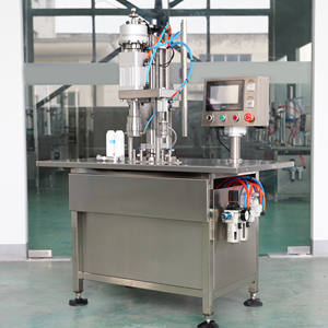 Semi automática spray nasal <span class=keywords><strong>salino</strong></span> bolsa de válvula de máquina de llenado - Product Image 3