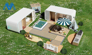 Bureau créatif pour influenceurs, Cabine mobile extérieure pour entrepôt Apple, Cabine Apple pour site touristique, Salle d'activités résidentielle - Product Image 6