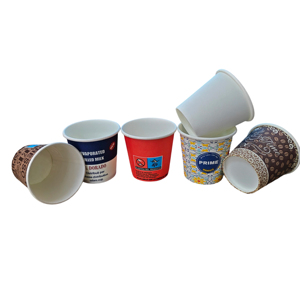 2.5oz Italy Espresso Coffee Paper Cups 4oz 6oz Custom Logo Printed Disposable Tasty Coffee Cups - Product Image 4