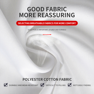 Abrigo de manga larga de poliéster blanco Estudiantes universitarios Laboratorio Farmacia Taller de alimentos Monos de fábrica Uniformes OEM personalizables - Product Image 5