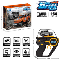 Voiture de course RC miniature 1:64 en plastique 2,4 GHz 11 Mini 4x4 télécommandée tout-terrain, jouet de drift, ensemble de voitures RC miniatures 1/64