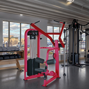 Pelatih Gym dalam ruangan komersial dengan pelat beban Lat Pulldown Pin beban peralatan mesin pilihan untuk latihan - Product Image 2