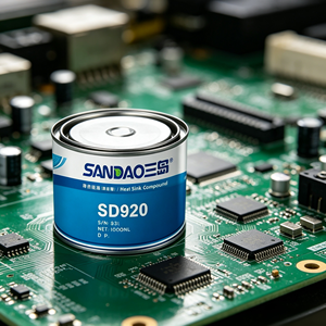 High Temperature <b>Thermal</b> Grease <b>Thermal</b> <b>Paste</b> Heat Sink Compound for CPU GPU LED IGBT Electronics Silicone Grease - Product Image 1
