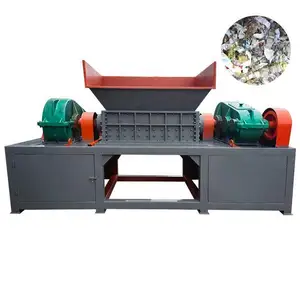 Factory Small Shredder Plastic Shredder Price Used Small Mobile Pellet Wood Plastic Pump Tire Double Shaft Scrap Shredder