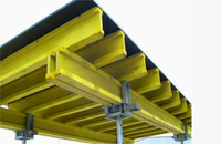 Panneau d'échafaudage jaune H20 Système de coffrage en bois DOKA H20 Poutre en bois LVL H20 pour la construction