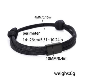 Trendy personalizado aço inoxidável mulheres personalizado corda grossa personalizado gravar logotipo texto frase tubo de metal charme declaração pulseira - Product Image 5