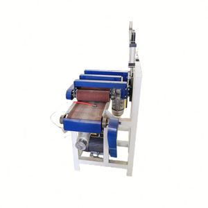 Lijadora de Banda de Doble Rodillo Automática 300 400 650mm para Madera, Máquina de Pulido y Desbarbado, Componente de Motor Principal - Product Image 2