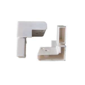 Pièces Huayi Y36 - Support d'angle extérieur en plastique blanc résistant à l'eau pour cadre de porte et fenêtre - Product Image 1
