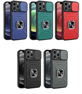 Protector de cámara para OPPO <span class=keywords><strong>REALME</strong></span> <span class=keywords><strong>9I</strong></span> A36 A76 A16K, anillo de empuje, TPU, PC, funda trasera para teléfono OPPO F17 A73 F17 PRO, venta al por mayor - Product Image 2