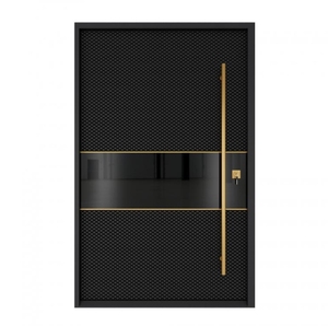 500 Dolarlık Nakit Kupon Verin Modern Stil Giriş Pivot Kapısı - Product Image 2