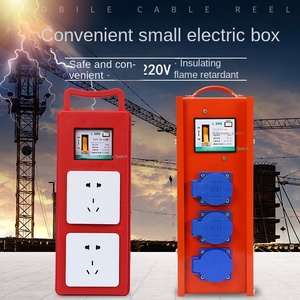 กล่องปลั๊กไฟอุตสาหกรรมแบบพกพา กันน้ำ พร้อมปลั๊กไฟเดี่ยวแบบเหล็ก สีแดง ผู้ผลิตมืออาชีพจากจีน - Product Image 4