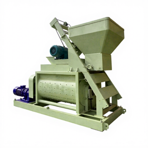מערבל בטון חשמלי דו-צירי חובה, תפוקה <span class=keywords><strong>35m3</strong></span>/<span class=keywords><strong>h</strong></span>, עוצמה גבוהה למפעלי בטון - Product Image 1