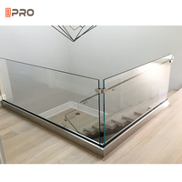 Pièces de garde-corps en aluminium de haute qualité, garde-corps d'escalier intérieur, poteau de balustrade en acier inoxydable pour garde-corps en verre, garde-corps de balcon en aluminium