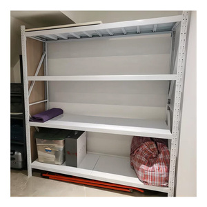 Trọng lượng nhẹ 300kg thép hàng hóa lưu trữ Kệ sơn tĩnh điện công nghiệp kho Kệ bảo vệ chống ăn mòn nhà để xe lưu trữ - Product Image 1