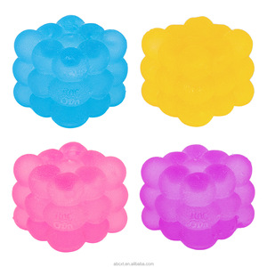 Sensory Stress Relief Fidget Easter Gifts Anxiety Relief Ice Cube Fuzz Ball Needoh <b>Squishy</b> Toy Party Favor - Product Image 4