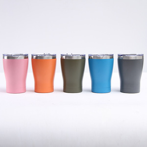 Adorable 12oz Insulated Kids Stainless Steel Tumbler Waist Shaped Cup for Travel <b>Hot</b> <b>Cold</b> Drinks Perfect Birthday Gift - Product Image 2