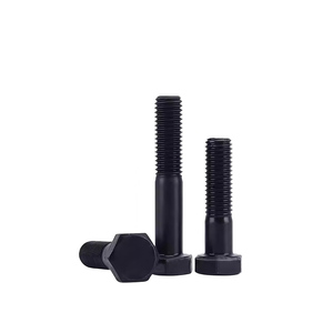 Nhà Máy Bán buôn Chất lượng cao DIY Grade thép không gỉ Oxit Đen Hex bu lông M6-M36 DIN 931 - Product Image 3