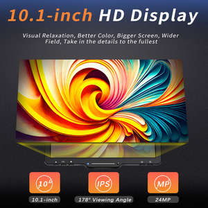 마이크로롱 3렌즈 10.1인치 LCD 디스플레이 전자 디지털 현미경 2500X 카메라 24MP 1080P 스테레오 CMOS 8 LED 조명 수동 초점 - Product Image 2