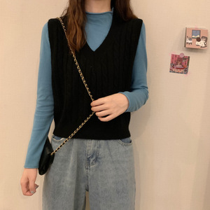 Pull en tricot torsadé décontracté pour <span class=keywords><strong>femme</strong></span>, long, pour l'hiver 2026 - Product Image 5