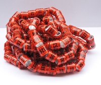 Accessoires pour pigeons, anneaux de patte circulaires numériques de 8 mm * 11 mm, outil d'entraînement pour les oiseaux canards et oies, fabriqués en aluminium et en métal