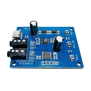 Module de contrôle de volume numérique PT2259, DC 5-15V, bouton d'alimentation Type-C, entrée/sortie AUX réglable pour amplificateur/haut-parleur DIY - Product Image 1