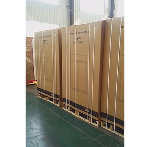 Cửa duy nhất làm mát không khí tủ trưng bày thẳng đứng tủ lạnh tủ đông thẳng đứng thích hợp cho đồ uống lạnh - Product Image 6