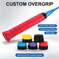 Overgrip de tennis premium en PU, sensation sèche, super absorbant, antidérapant, pour raquette
