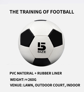 Modèle personnalisé, nouveau n° 5 ballons de football en PU cousus à la machine, de haute qualité, résistants à l'usure, personnalisables - Product Image 3