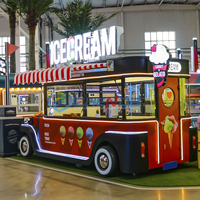 Mini camion de restauration électrique portable pour café, crème glacée, thé boba, boissons et aliments