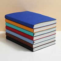 A5 Fournitures de papeterie Premium Gratitude Journaux Agenda Personnalisé Imprimé PU Cuir Relié Recyclable Bio-dégradable PP Cadeau